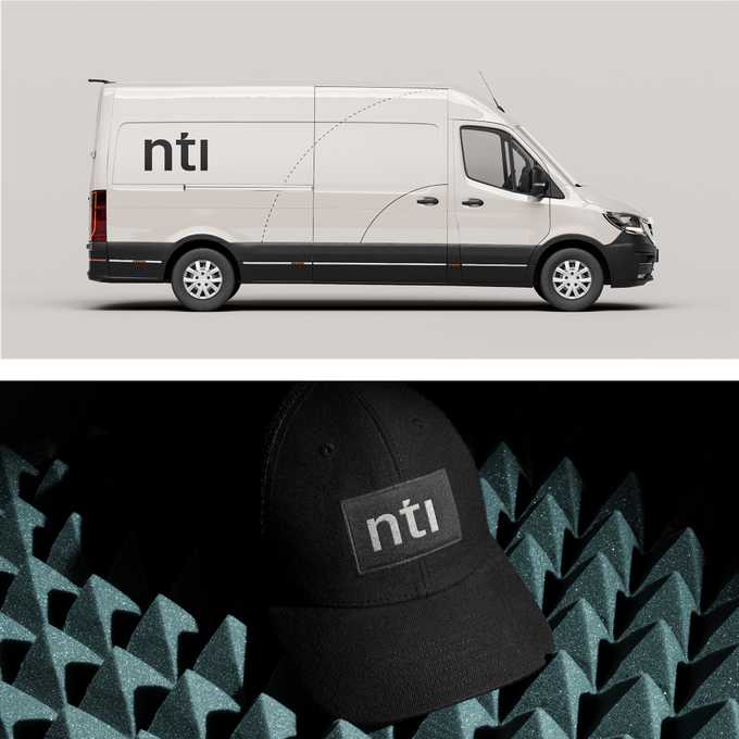 NTI logo on van & cap