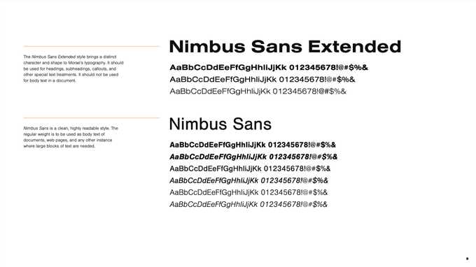 Typography Sizes in Brand Guidelines for Morae