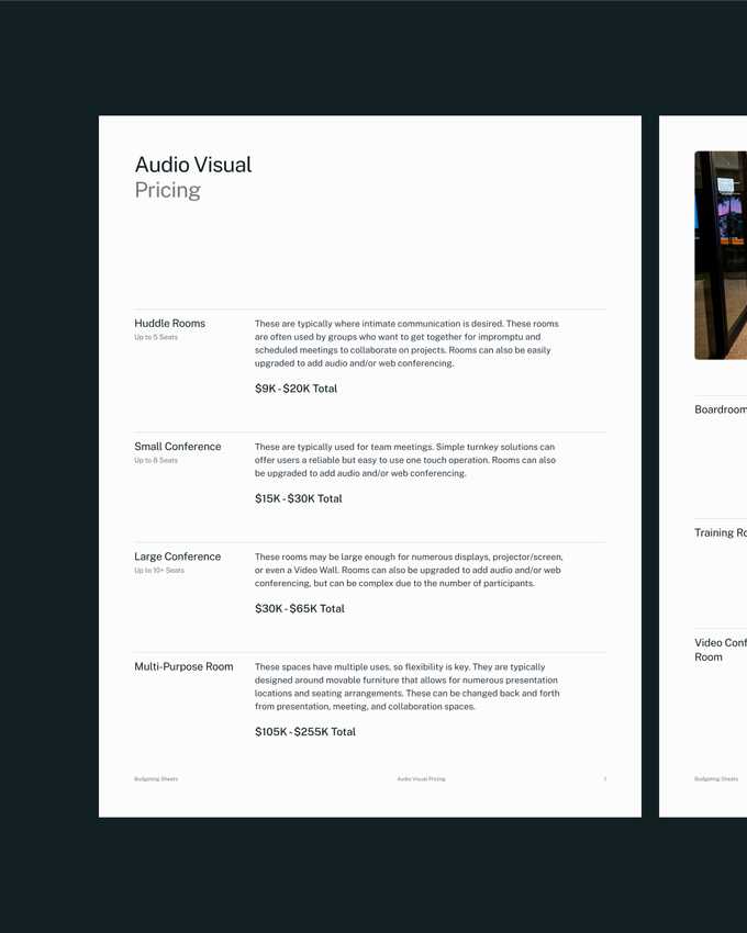 NTI Business Sheets content